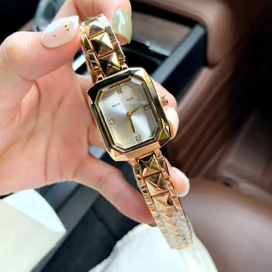 Square Hollow Women’s Bracelet Watch