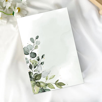 50pcs Custom Reception Message Cards,Personalized Image Own Design,Thank You Menu Table Cards,Unique Event Stationery,Invitation
