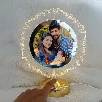 Crystal Moon LED Frame