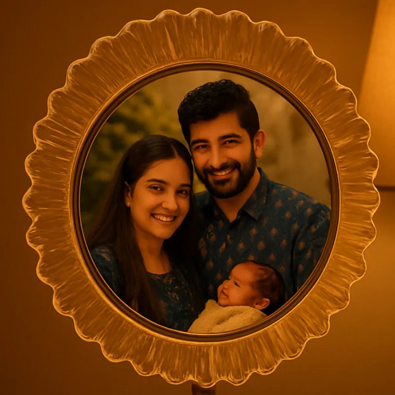 Crystal Moon LED Frame