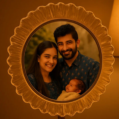 Crystal Moon LED Frame