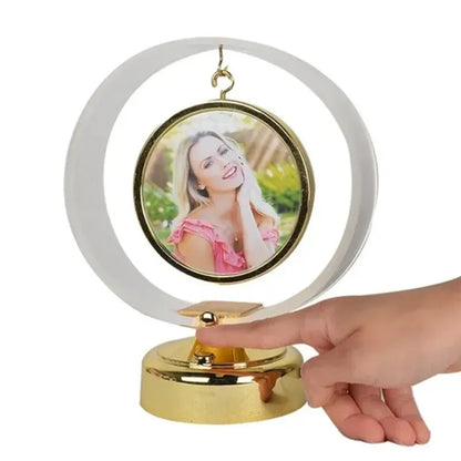 Rotating LED Photo Frame Lamp