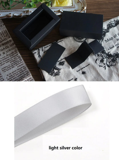 4 size choose 10set Elegant Valentine Chocolate Paper Box Gold Black Design Wedding Christmas Birthday Candy Packaging