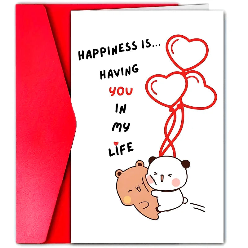 Custom envelopes greeting card, Valentine's Day letter card customization, friend blessing cards,Mail a letter,Birthday cards