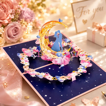 3D Pop Up Flower Greeting Cards Wedding Card Anniversary Thanksgiving Valentines Day Birthday Gift Thank You Card Handmade Cards