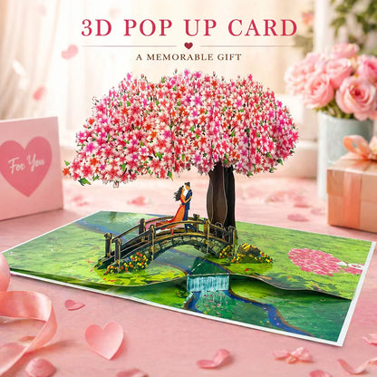 3D Pop Up Flower Greeting Cards Wedding Card Anniversary Thanksgiving Valentines Day Birthday Gift Thank You Card Handmade Cards