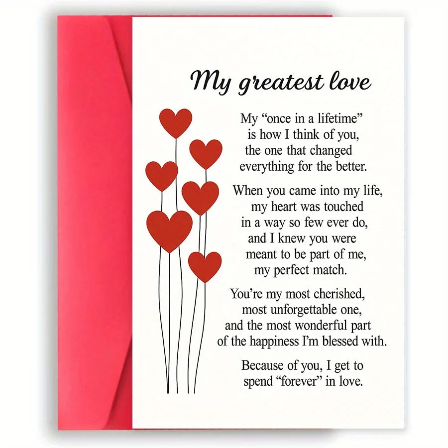 Custom envelopes greeting card, Valentine's Day letter card customization, friend blessing cards,Mail a letter,Birthday cards
