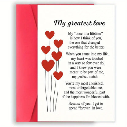 Custom envelopes greeting card, Valentine's Day letter card customization, friend blessing cards,Mail a letter,Birthday cards