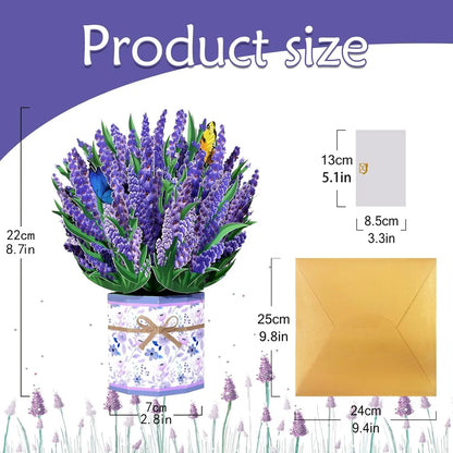 3D Pop Up Flower Greeting Cards Wedding Card Anniversary Thanksgiving Valentines Day Birthday Gift Thank You Card Handmade Cards
