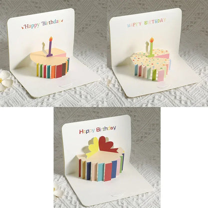 Birthday Greeting Cards 3D Pop Up Gift Card Gift Cards with Envelope Wedding Decorations for Tables Greeting Cards Gift Card