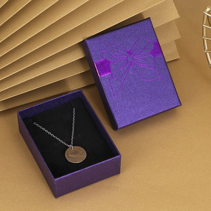 Fashion Bowknot Jewelry Box Multi Colors Ring Earrings Pendant Necklace Gift Jewelry Storage Display Paper Jewelry Packaging Box