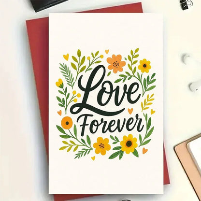Custom envelopes greeting card, Valentine's Day letter card customization, friend blessing cards,Mail a letter,Birthday cards