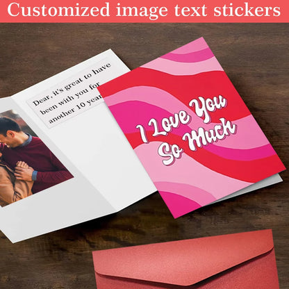 Custom envelopes greeting card, Valentine's Day letter card customization, friend blessing cards,Mail a letter,Birthday cards