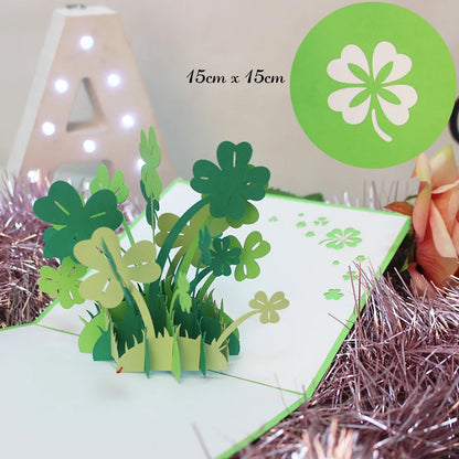 3D Pop Up Flower Greeting Cards Wedding Card Anniversary Thanksgiving Valentines Day Birthday Gift Thank You Card Handmade Cards