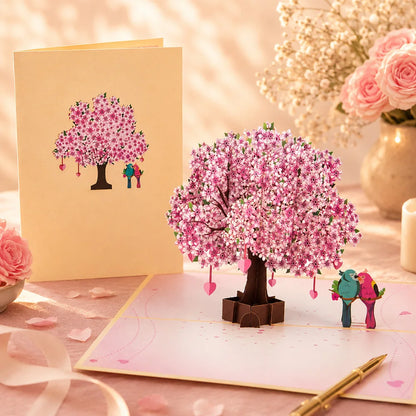 3D Pop Up Flower Greeting Cards Wedding Card Anniversary Thanksgiving Valentines Day Birthday Gift Thank You Card Handmade Cards