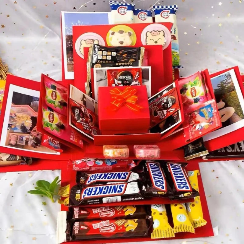 Birthday wedding party gift packaging box proposal surprise box Valentine's Day DIY surprise packaging box.