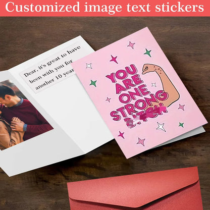 Custom envelopes greeting card, Valentine's Day letter card customization, friend blessing cards,Mail a letter,Birthday cards