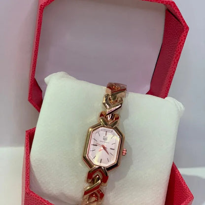 Luxury Women’s Rectangle Quartz Watch